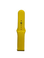 Ремешок силиконовый для Amazfit 22mm Yellow