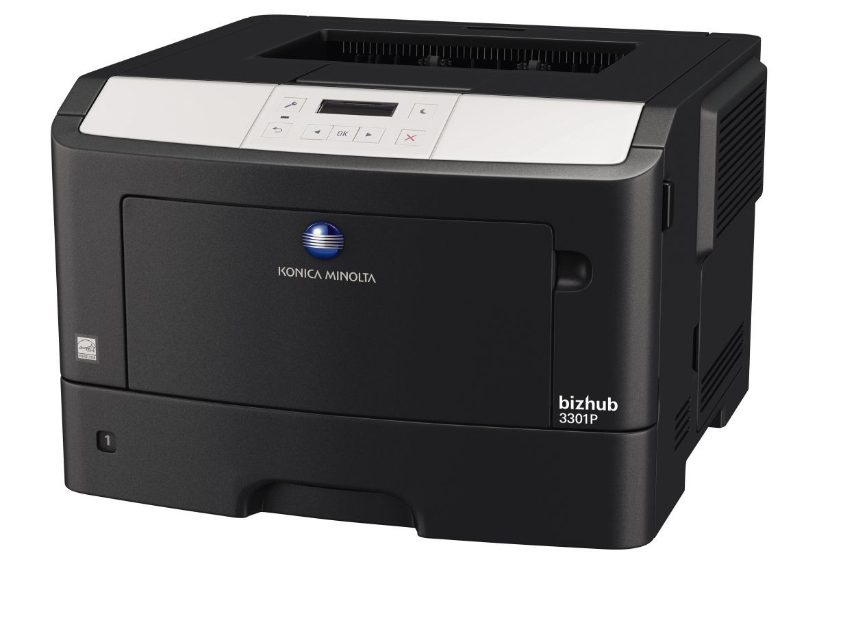 Konica Minolta bizhub 3301P – монохромний мережевий принтер формату А4, дуплекс, 33 стор/хв.