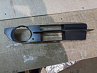Решетка бампера BMW 5 e60/е61 03-10 левая с отв. п/тум., открытая Автомобильные решетки на бамперы 3