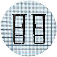 Тримач SIM карти Samsung Galaxy A11 A115F, M11 M115F (чорний на 2 SIM + MicroSD)