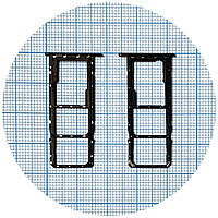 Тримач SIM карти Samsung Galaxy A11 A115F, M11 M115F чорний на 2 SIM + MicroSD