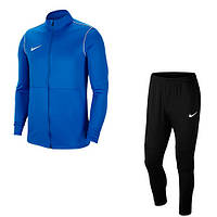 Детский спортивный тренировочный костюм Nike JR DRY Park 20 BV6906-463+BV6902-010, Синий, Размер (EU) - 122cm