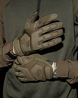 Армейские тактические перчатки ВСУ, Защитные боевые военные перчатки хаки