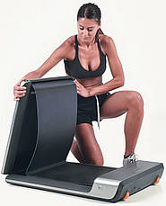 Бігова доріжка Toorx Treadmill WalkingPad with Mirage Display Mineral Grey (WP-G), фото 5