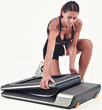 Бігова доріжка Toorx Treadmill WalkingPad Mineral Grey (WPSD-G), фото 4