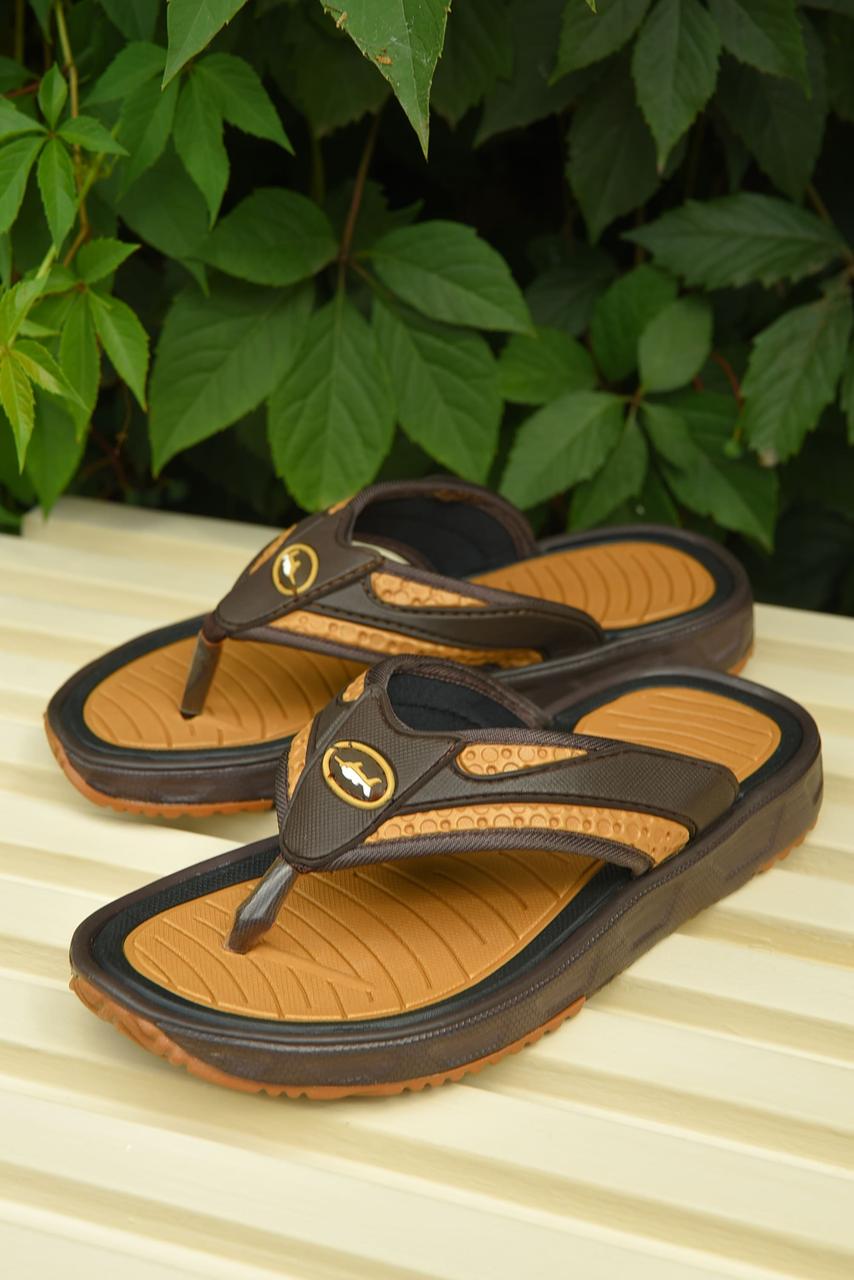 В`єтнамки підліткові для хлопчика коричневого кольору 162546T Безкоштовна доставка, фото 1