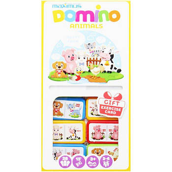 Розвиваюча дитяча гра Доміно "ТВАРИН" 5489 G-Rich