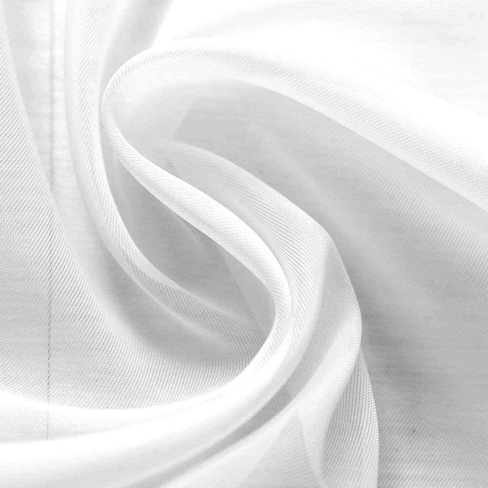 60 x 84inch Classic White Роскошные прозрачные шторы Elegant Comfort, шторы для обработки окон с карманом - фото 2 - id-p1922487606