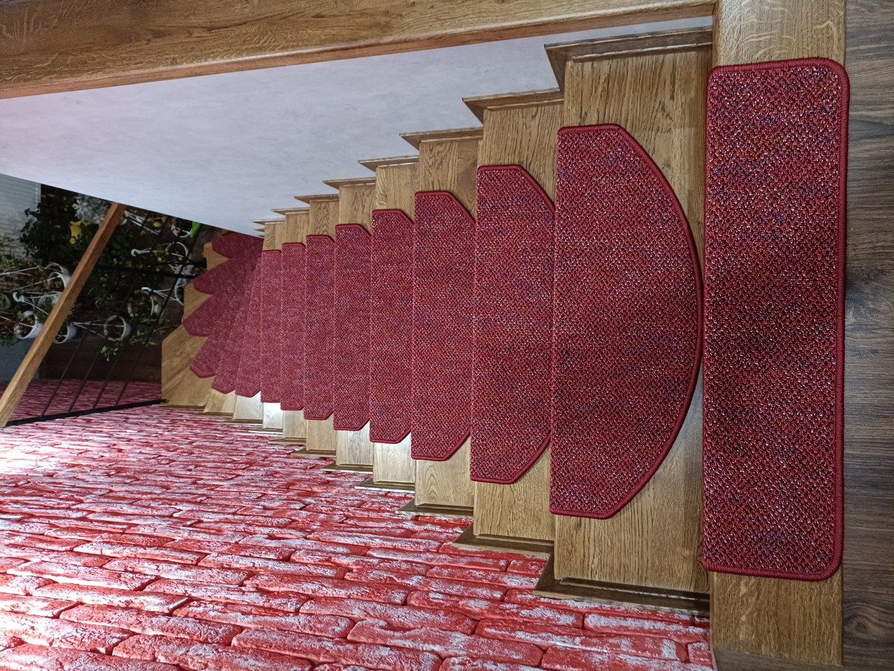 Килимки на сходи, килимові накладки на сходи, комплект 15шт. - фото 3 - id-p1054350539
