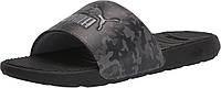 8 Camo Asphalt-black-quiet Shade Мужские шлепанцы Cool Cat PUMA