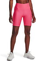 (683) Pink Shock / / White Large Женские велосипедные шорты Under Armour HeatGear Armour