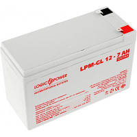 Батарея к ИБП LogicPower LPM-GL 12В 7Ач (6560) - Вища Якість та Гарантія!