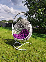 Крісло кокон одномісний із посиленою стійкою від 100 кг.