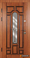 Вхідні двері зі склом модель Afina комплектація Megapolis MG3