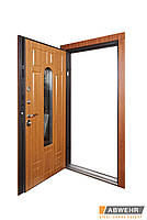 Вхідні двері зі склом модель Afina комплектація Megapolis MG3, фото 3