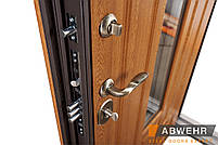 Вхідні двері зі склом модель Afina комплектація Megapolis MG3, фото 7