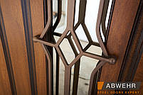 Вхідні двері зі склом модель Afina комплектація Megapolis MG3, фото 9