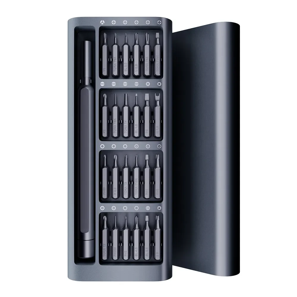 Набір викруток 25 в 1 магнітні Біти Torx Hex Precision DIY розбірний мінічохол