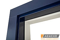 Вхідні двері з терморозривом модель Country (Атмосферостійка фарба HardLine + вулична плівка) комплектація, фото 5