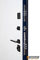 Вхідні двері з терморозривом модель Country (Атмосферостійка фарба HardLine + вулична плівка) комплектація, фото 10