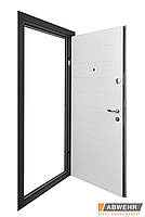 Вхідні двері з терморозривом модель Palermo (Атмосферостійка фарба HardLine + вулична плівка) комплектація, фото 6