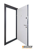 Вхідні двері з терморозривом модель Palermo (Атмосферостійка фарба HardLine + вулична плівка) комплектація, фото 7