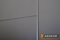 Вхідні двері з терморозривом модель Palermo (Атмосферостійка фарба HardLine + вулична плівка) комплектація, фото 8