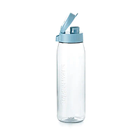 Эко-бутылка «Premium» (750 мл), крышка клапан, голубая, многоразовая бутылка для воды Tupperware (Оригинал)