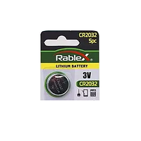 Батарейка Rablex CR2032 литиевая 3V 1 шт.