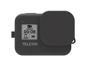 Силіконовий чохол для GoPro 8 Telesin GP-PTC-802-BK чорний, фото 2