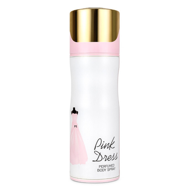 Fragrance World Pink Dress Парфумований дезодорант для жінок, 200 мл
