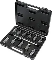 Набір ключів для зливної пробки масляного піддону YATO : квадрат- 3/8", 12 шт. [10/20]