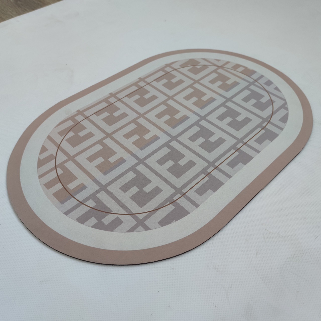 Інноваційний вологопоглинаючий Килимок 40*60см*3мм Бежево-ліловий, фото 1