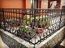 Кованые перила в Киеве 1