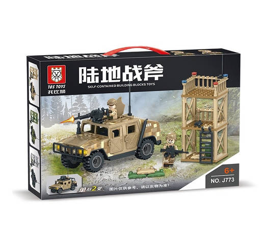 Конструктор спостережлива вежа та машина Хаммер для Lego Лего, фото 1