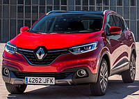 Дефлекторы окон (ветровики) Renault Kadjar 2015- (Hic)