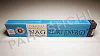 Аромапалички, пахощі Reiki Energy/ Енергія рейки ( Vijayshree, Golden NAG ) Голден Наг, 15 грам (уп. - 15 паличок)