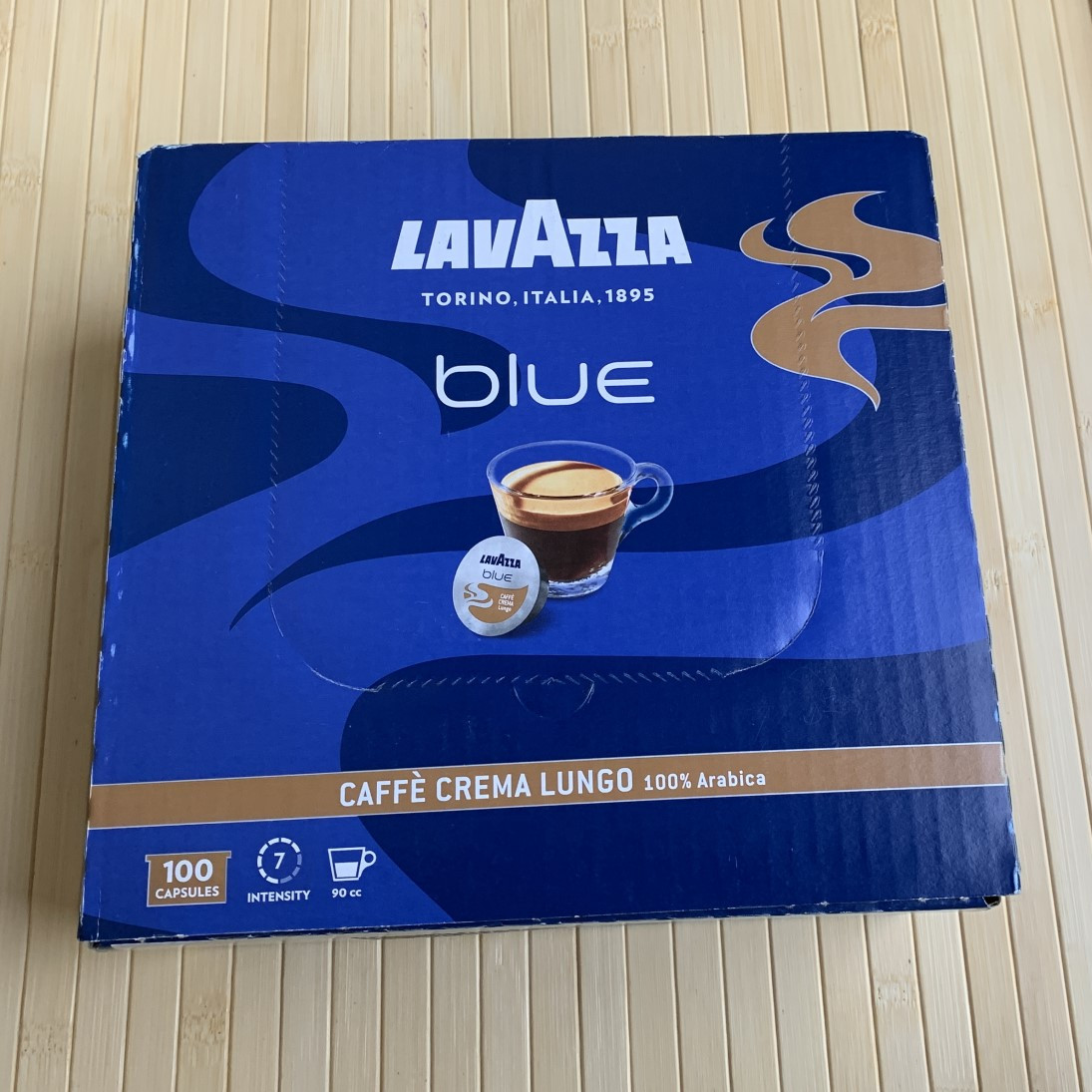 Кава в капсулах Lavazza Blue Espresso Caffe Crema Lungo оригінал 100 шт., фото 1