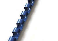 Пружины пластиковые 22 мм синие (50 штук)