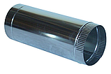 Повітровід Ø 260 мм круглий з оцинкованої сталі завтовшки 0.5 мм для вентиляції, фото 4