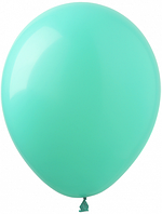 Латексна повітряна куля без малюнка Show Аквамарин, 12" 30 см