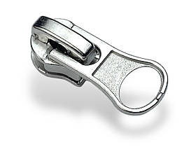 Бігунок для спіральної блискавки No5 N51T колір нікель