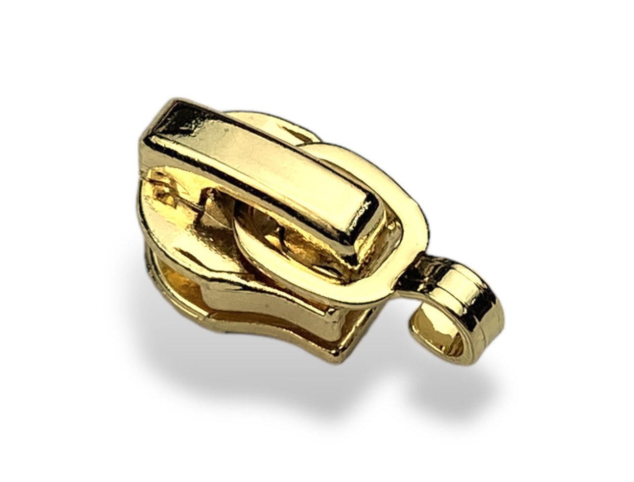 Бігунок для спіральної блискавки No5 золото 123, фото 1