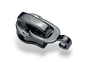 Бігунок для спіральної блискавки No5 темний нікель 123