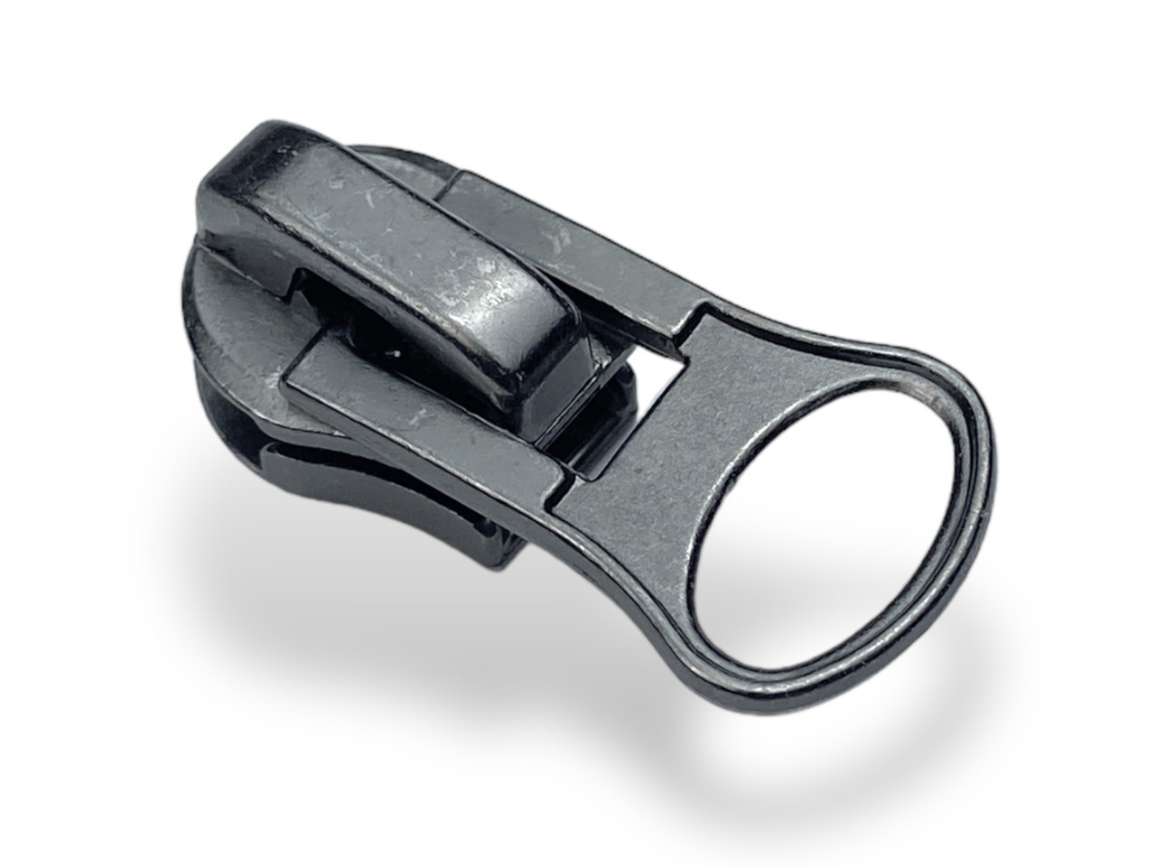 Бігунок для спіральної блискавки No5 Зворотний N51T колір темний нікель 16838, фото 1