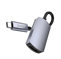 Кабель HOCO Presage Type-C HDMI Metal Gray (UA20)