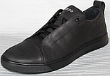 Кросівки шкіряні чоловічі від виробника модель АП23-109, фото 3