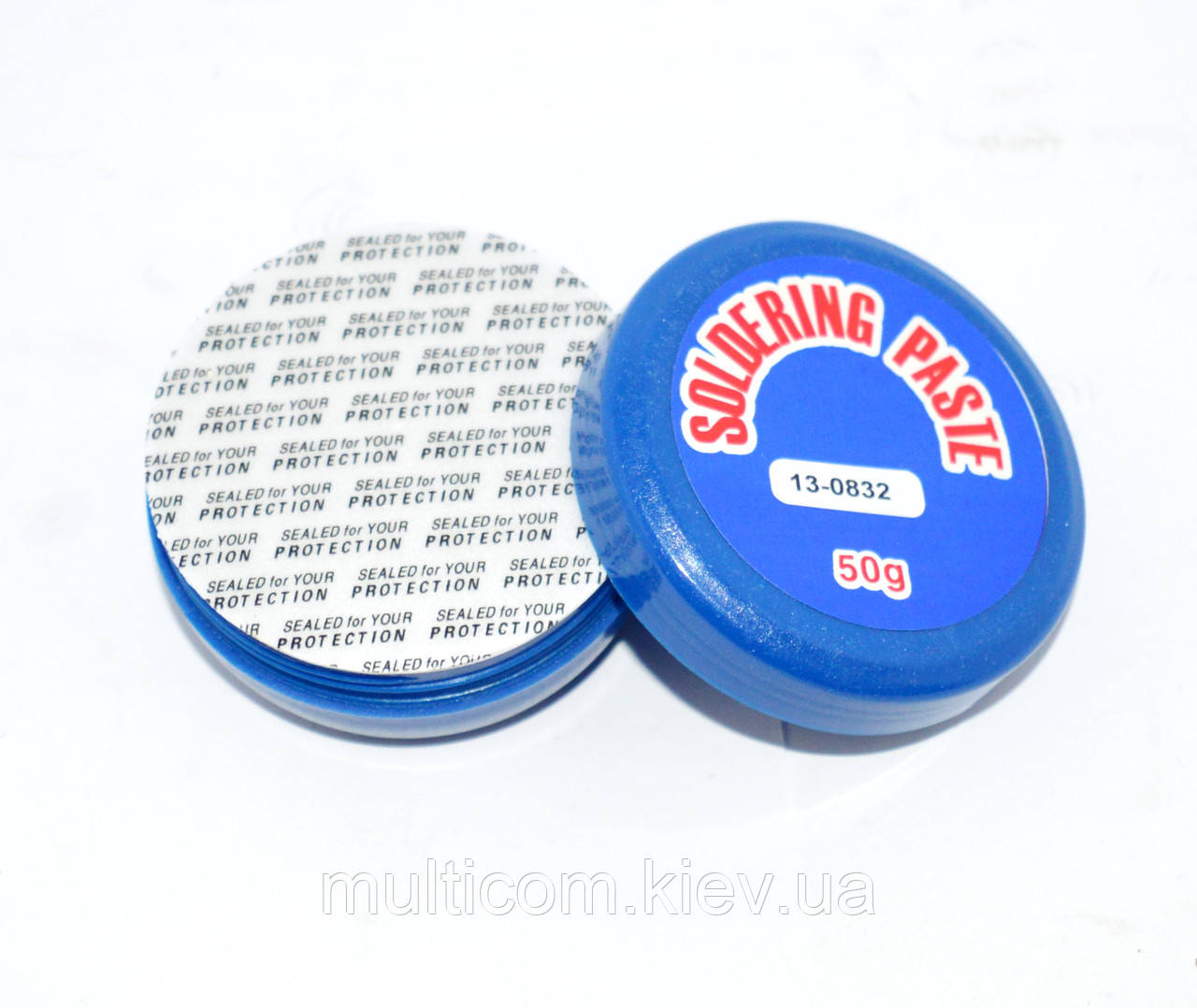 13-11-004. Паста для пайки ZD-170, пластикова банка 50г, фото 1