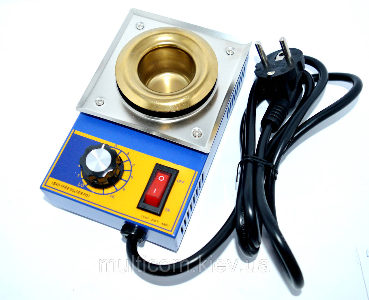 13-06-001. Паяльна ванна 100W, 200-480°C, діаметр-36мм, DZ-70504, фото 1