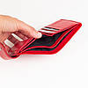 Маленький жіночий гаманець шкіряний червоний Karya 1052-46, фото 4